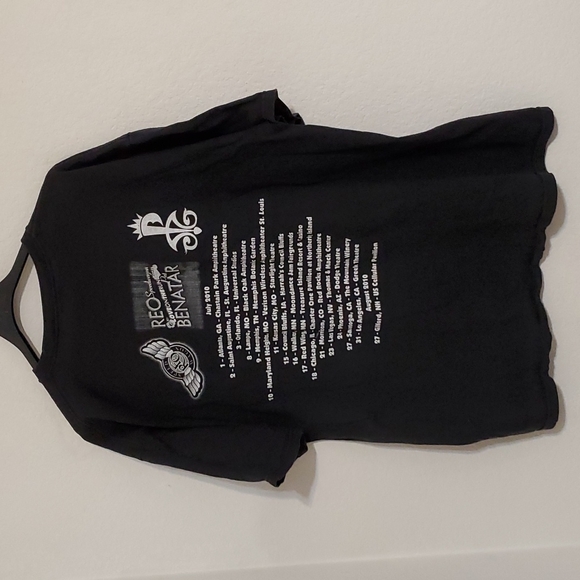 REO SPEEDWAGON PAT BENATAR 2010 Greek Theater Los Angeles concert tee 1X - Picture 3 of 10